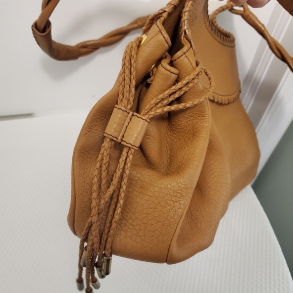 MAXX NEW YORK Pebble Grain Leather Shoulder/Hobo Bag - Picture 9 of 12